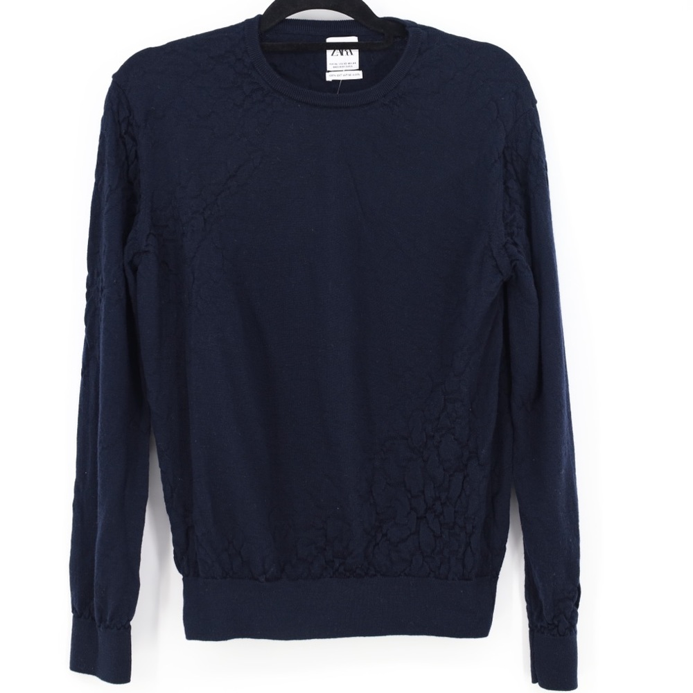 ZARA 100% EXTRA FINE WOOL‎ SWEATER